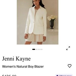 Jenni Kayne Cream Blazer